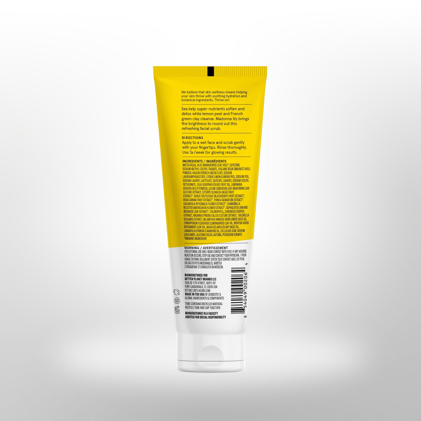 Acure Brightening Facial Scrub