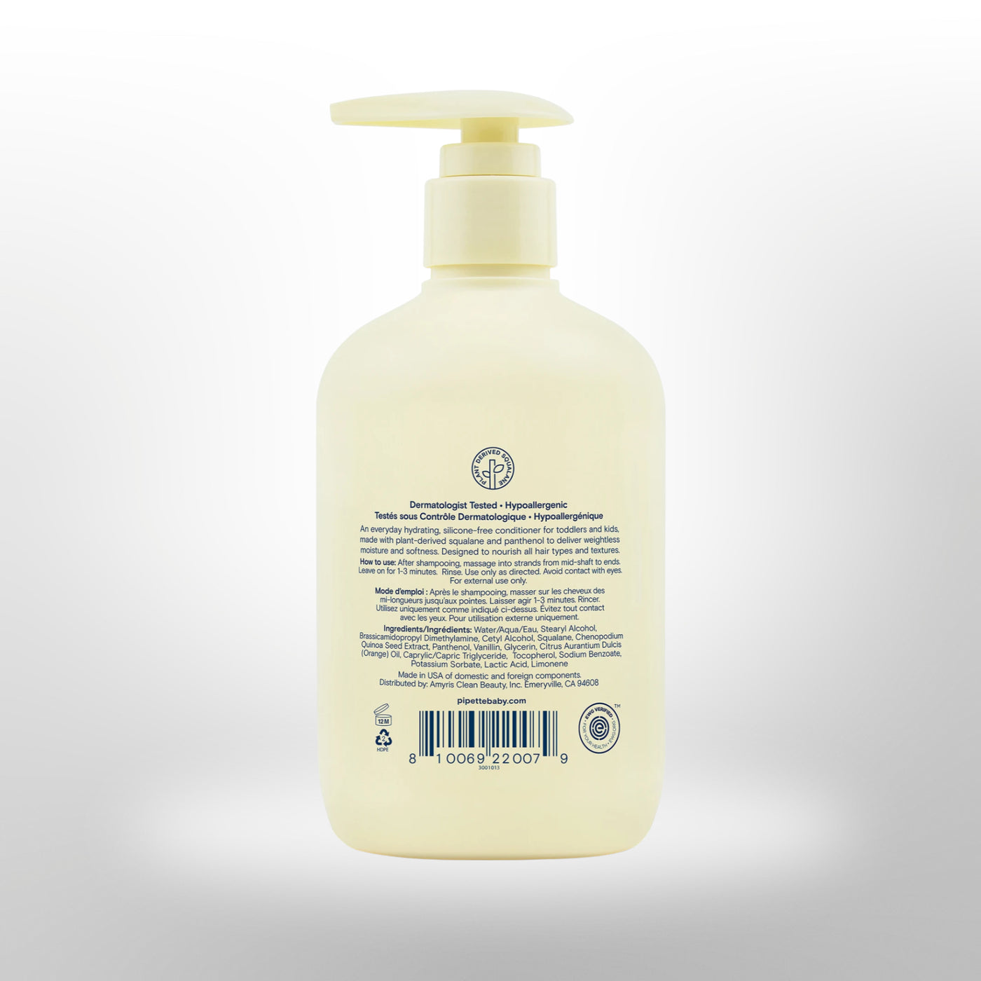 Pipette Daily Nourishing Conditioner, Orange + Vanilla