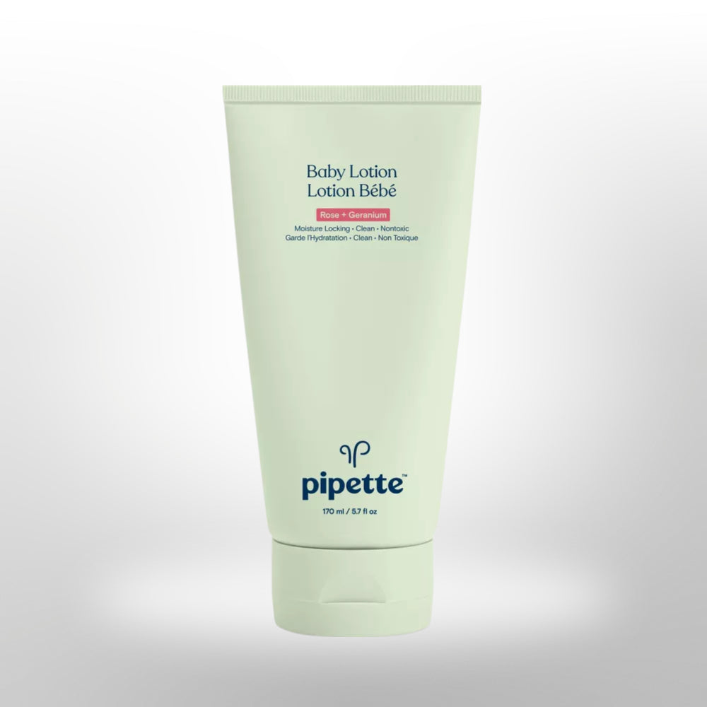 Pipette Baby Lotion, Rose + Geranium