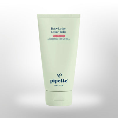 Pipette Baby Lotion, Rose + Geranium