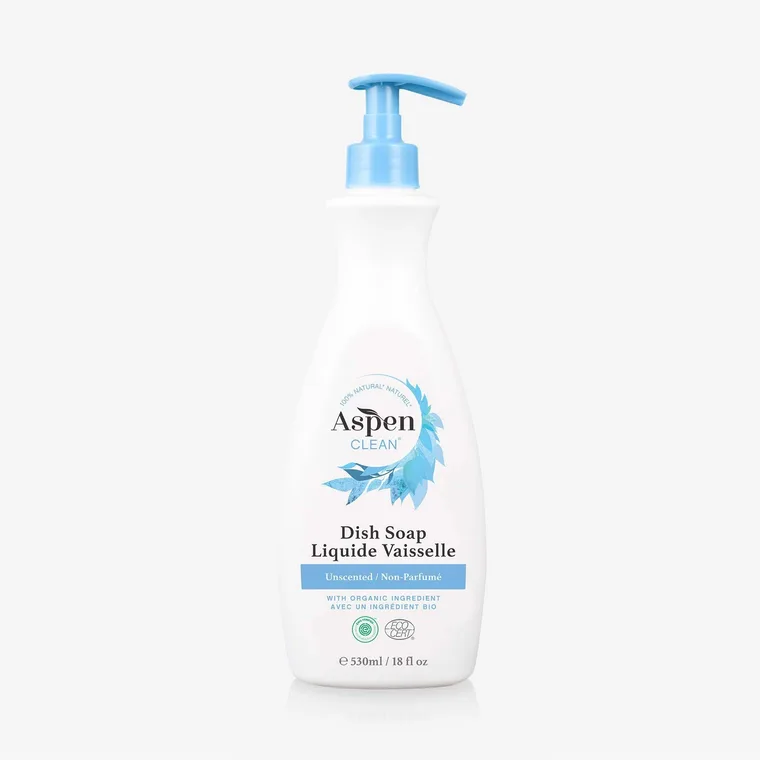AspenClean Dish Soap, Unscented