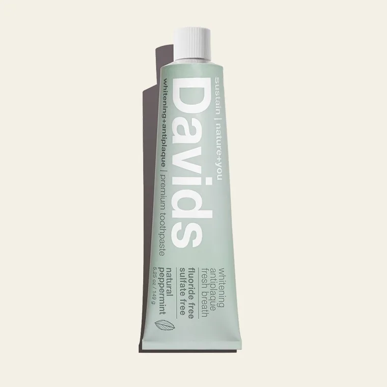 Davids Whitening + Antiplaque Toothpaste
