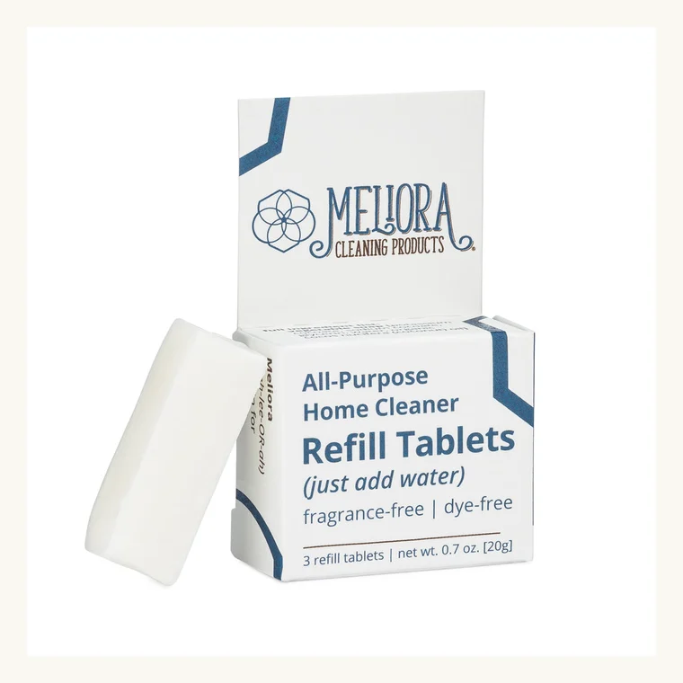 Meliora All-Purpose Cleaner Refill Tablets, Unscented