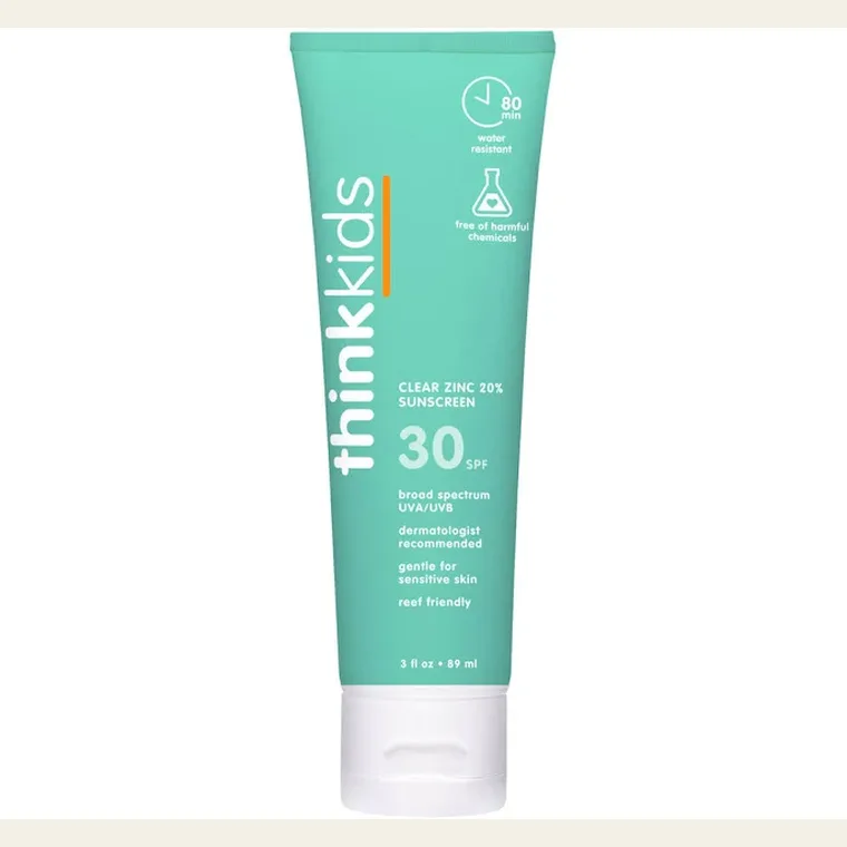 Thinksport Kids Clear Zinc Sunscreen SPF 30